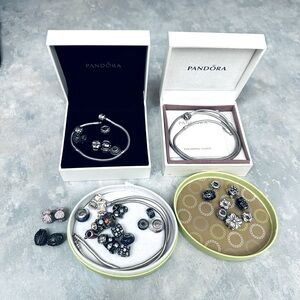 Authentic Pandora/Chamilia/Halia lot.
